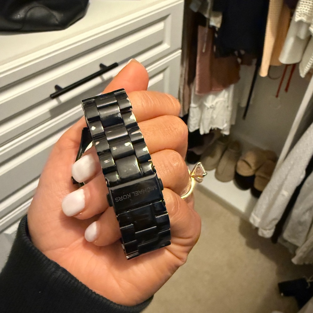 Michael Kors Black Modern Watch - Picture 3 of 4